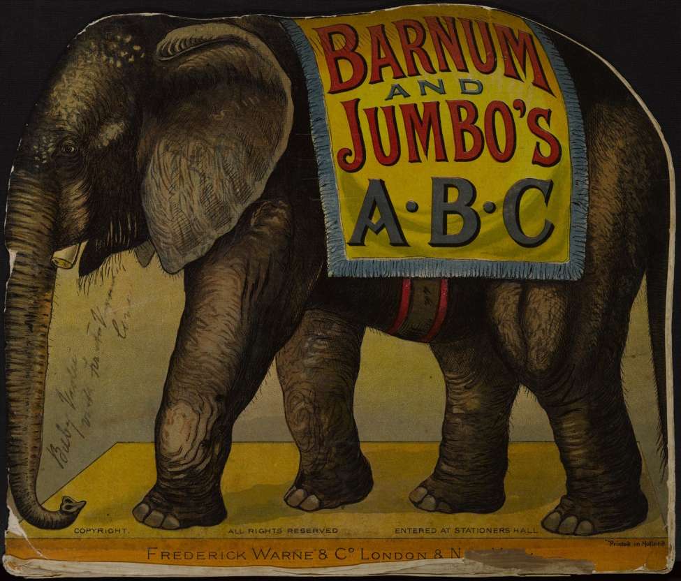 Book Cover For Barnum and Jumbo's ABC