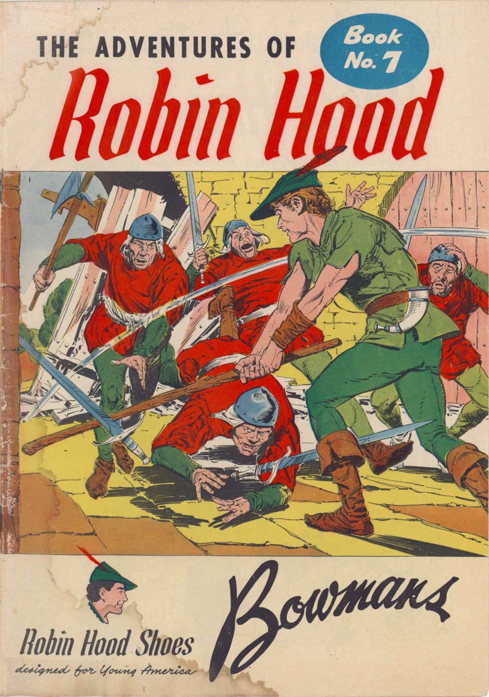 Book Cover For The Adventures of Robin Hood 7