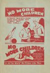 Cover For No More Children