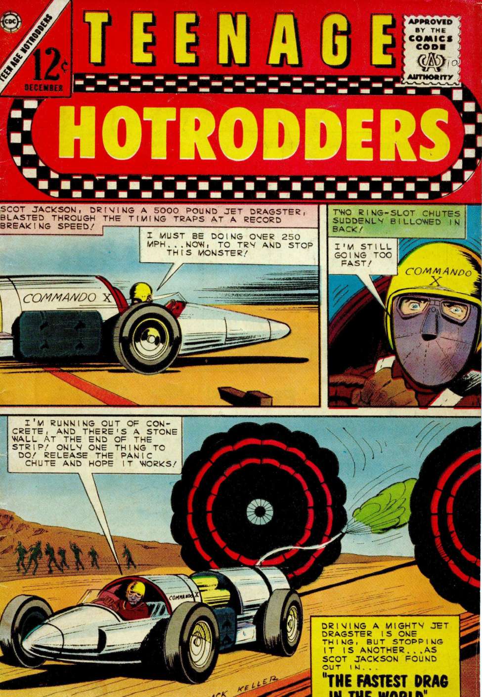 Comic Book Cover For Teenage Hotrodders 10
