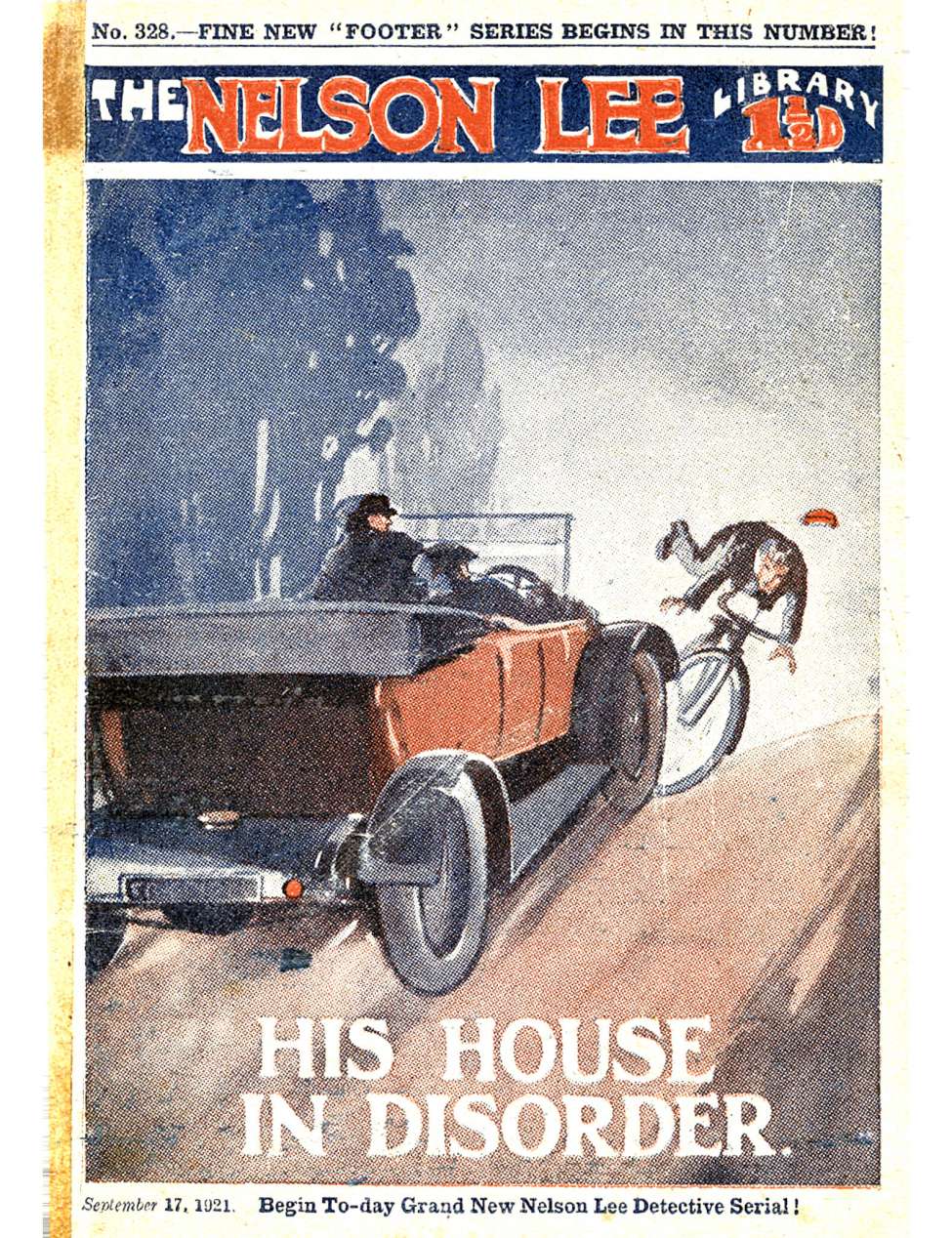 Comic Book Cover For Nelson Lee Library s1 328 - His House in Disorder
