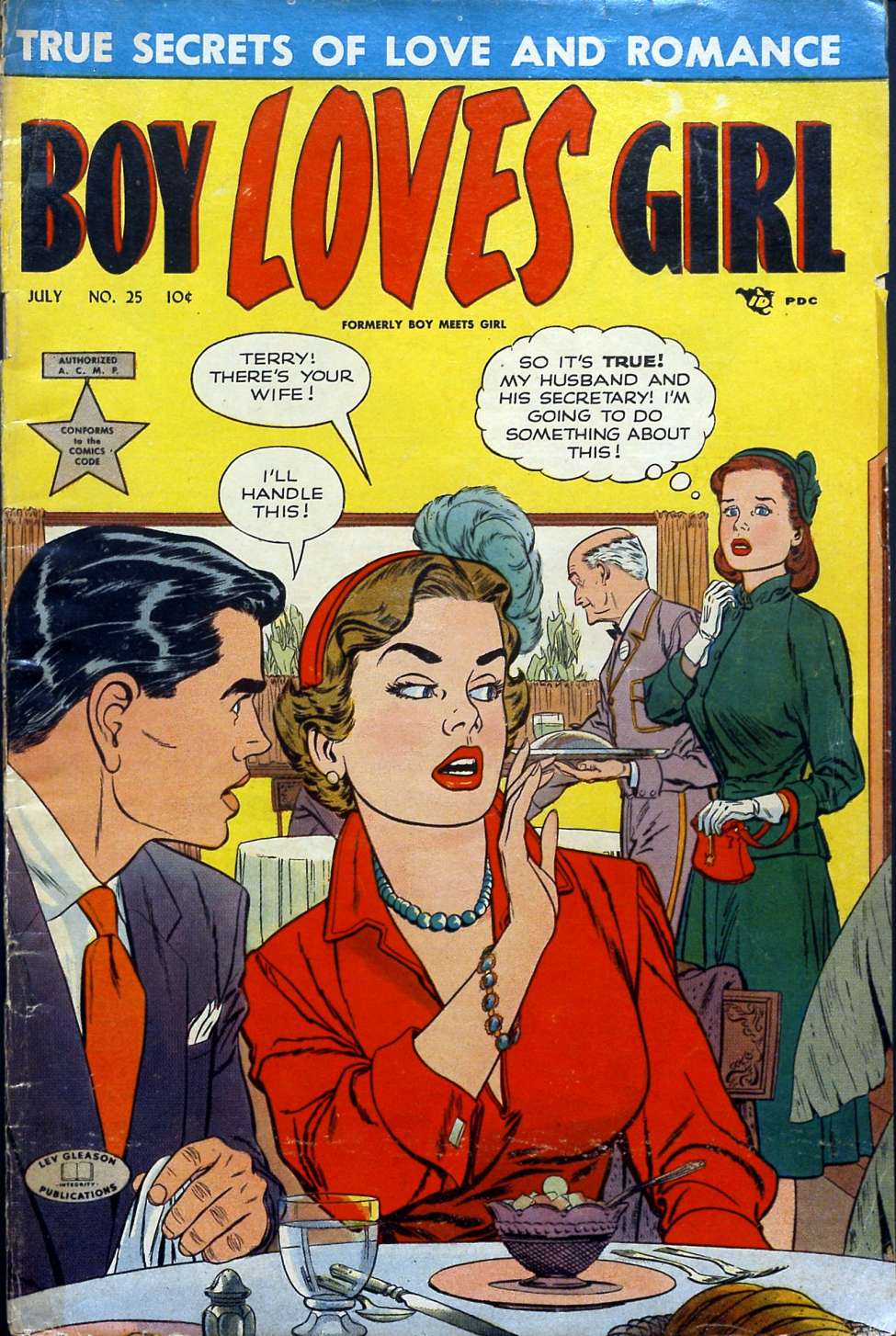 Comic Book Cover For Boy Loves Girl 25