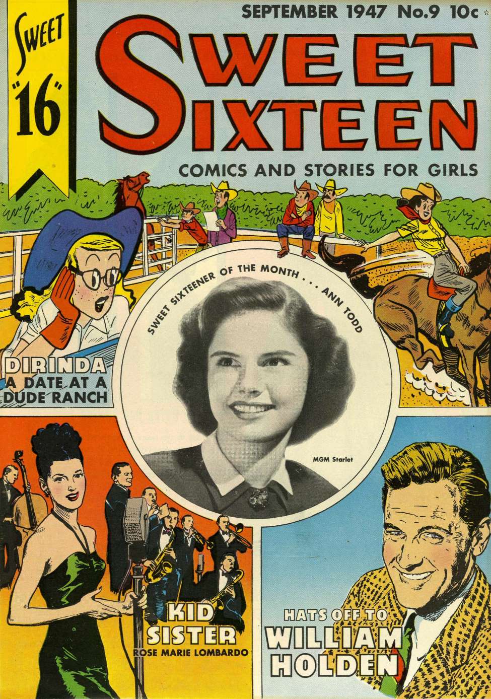 Comic Book Cover For Sweet Sixteen 9