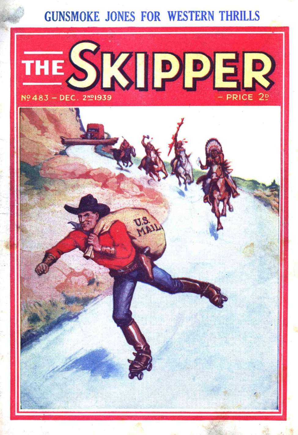 Comic Book Cover For The Skipper 483