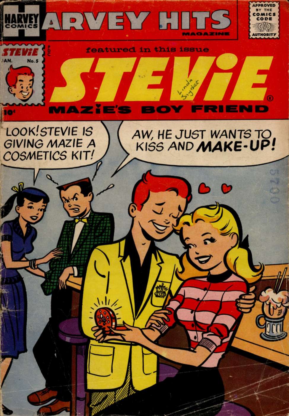 Comic Book Cover For Harvey Hits 5 - Stevie
