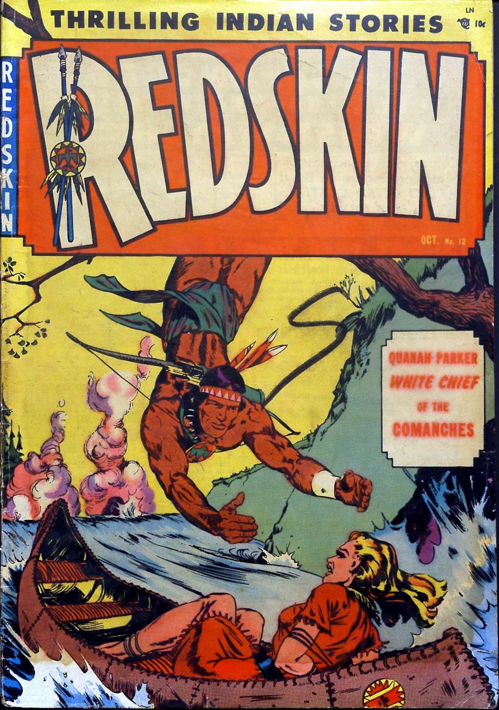 Comic Book Cover For Redskin 12