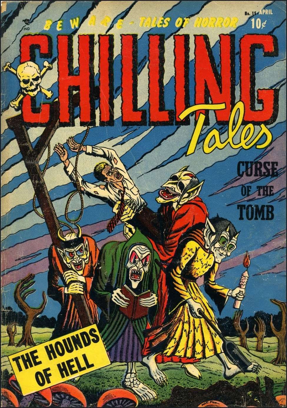 Comic Book Cover For Chilling Tales 15 - Version 1