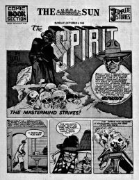 Large Thumbnail For The Spirit (1940-10-06) - Baltimore Sun (b/w)