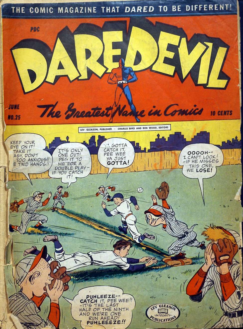 Book Cover For Daredevil Comics 25