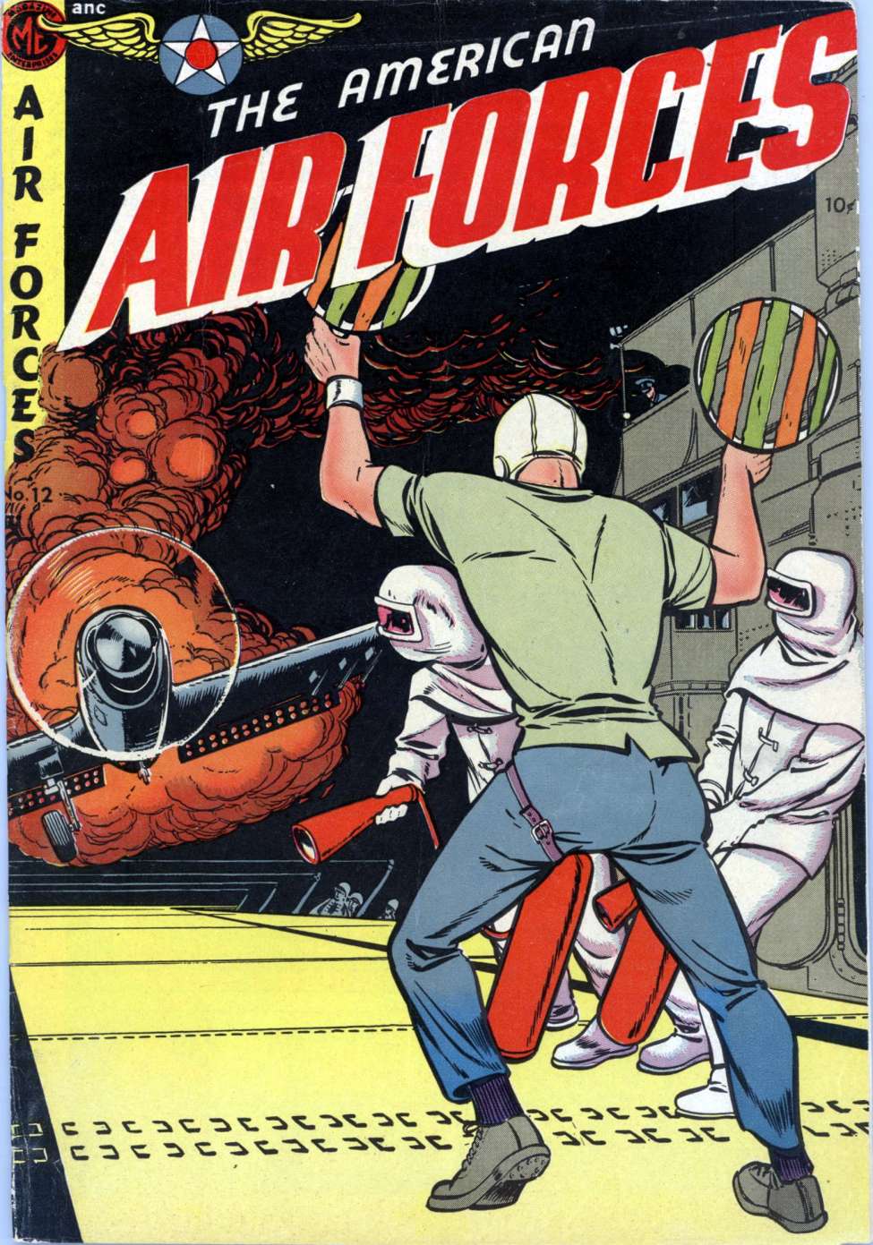 Comic Book Cover For American Air Forces 12