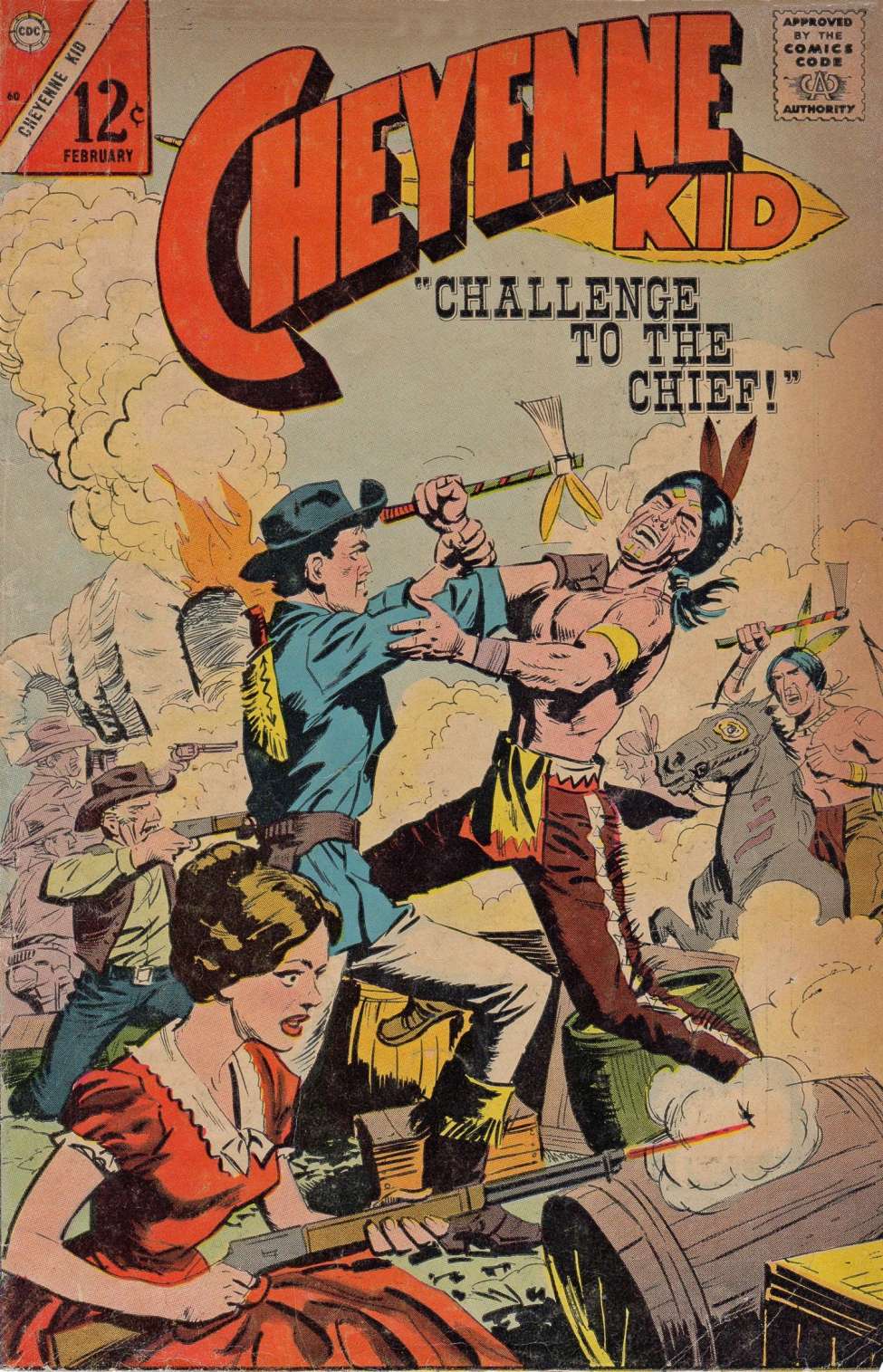 Comic Book Cover For Cheyenne Kid 60