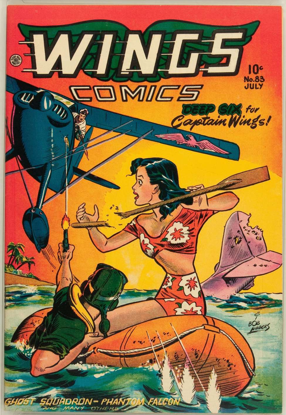 Comic Book Cover For Wings Comics 83