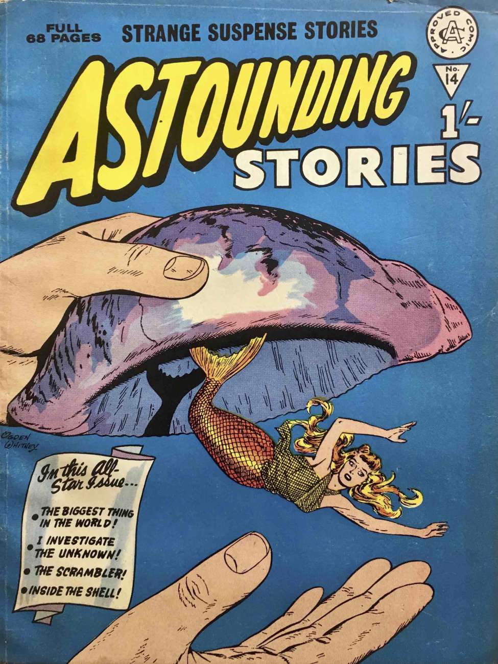 Book Cover For Astounding Stories 14