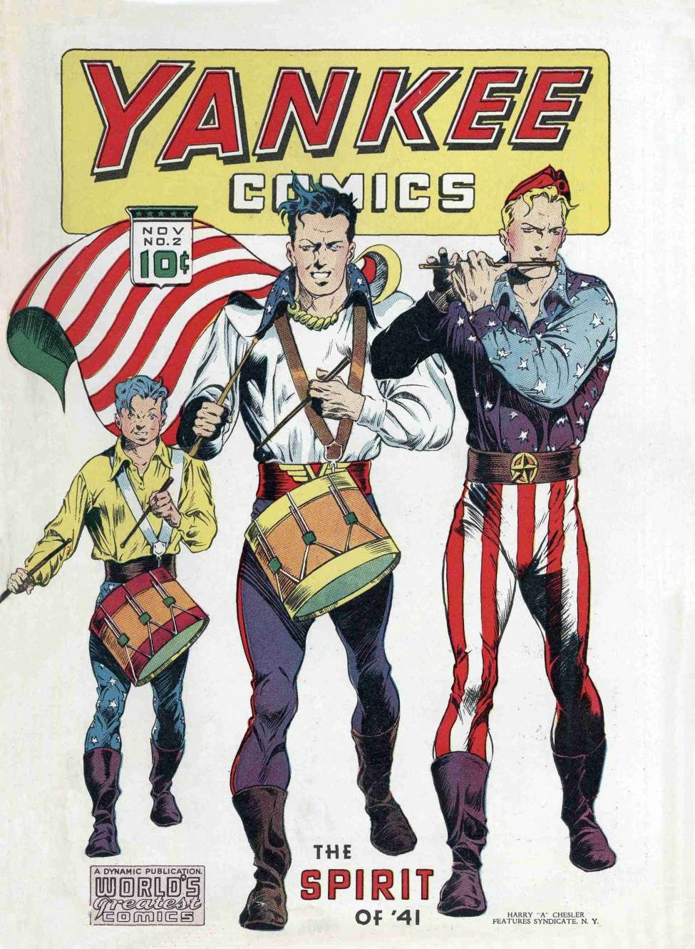 Comic Book Cover For Yankee Comics 2