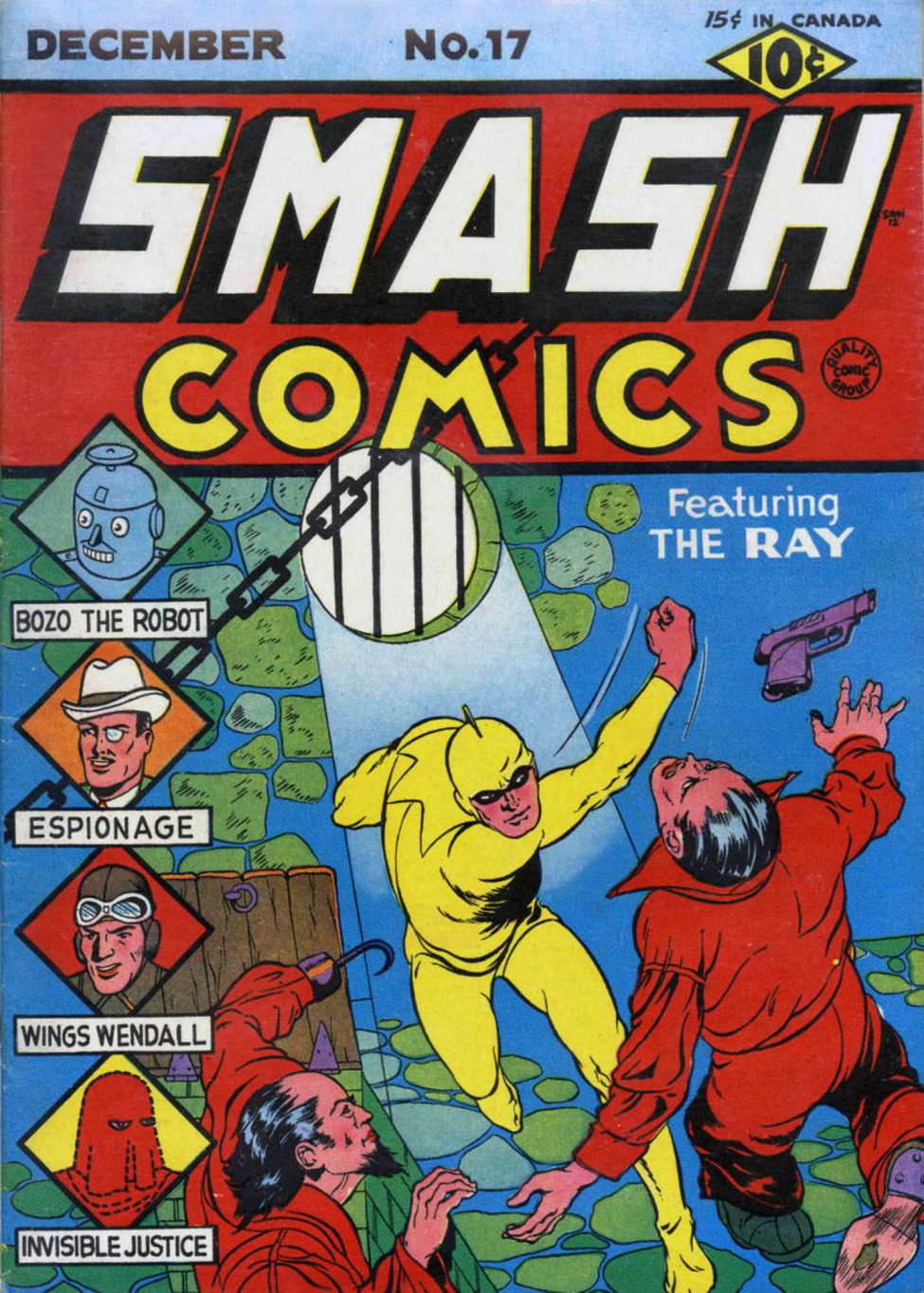 Book Cover For Smash Comics 17