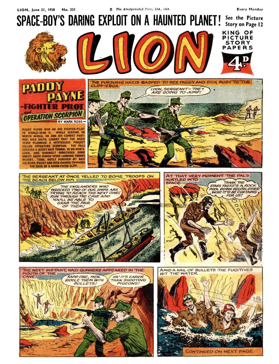 Book Cover For Lion 331