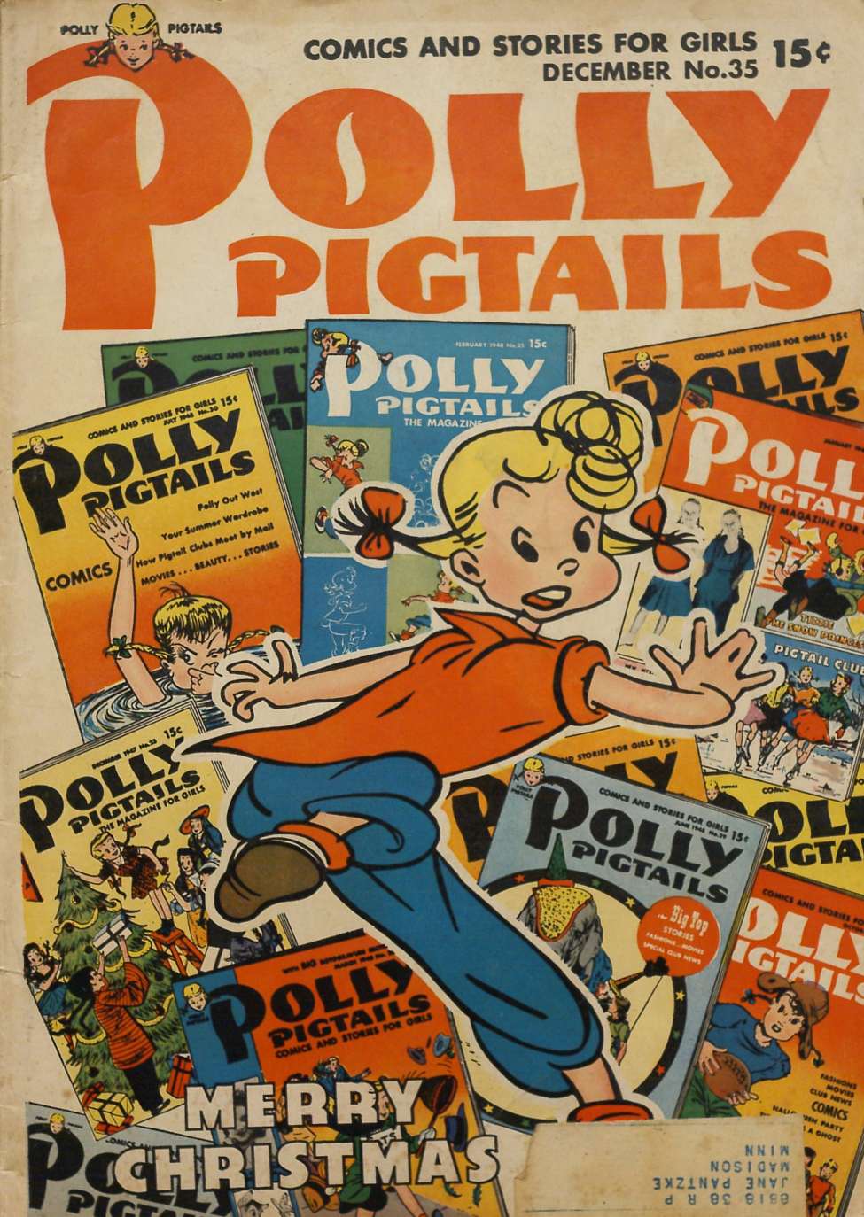 Comic Book Cover For Polly Pigtails 35
