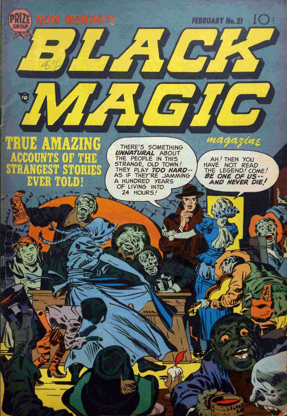 Comic Book Cover For Black Magic 21 (v03 3)