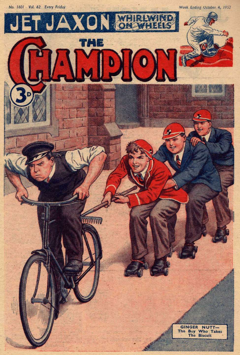 Comic Book Cover For The Champion 1601