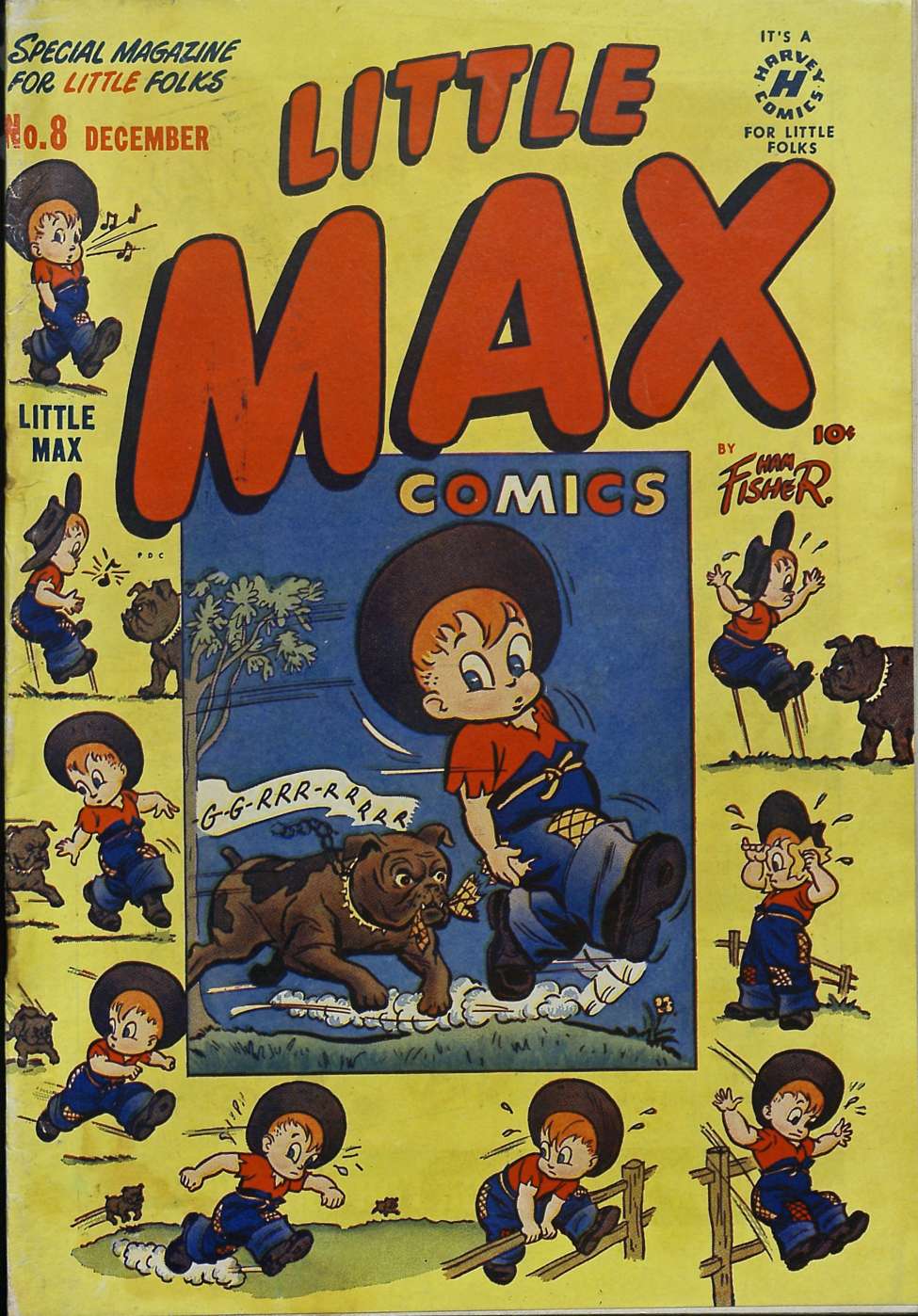 Comic Book Cover For Little Max Comics 8