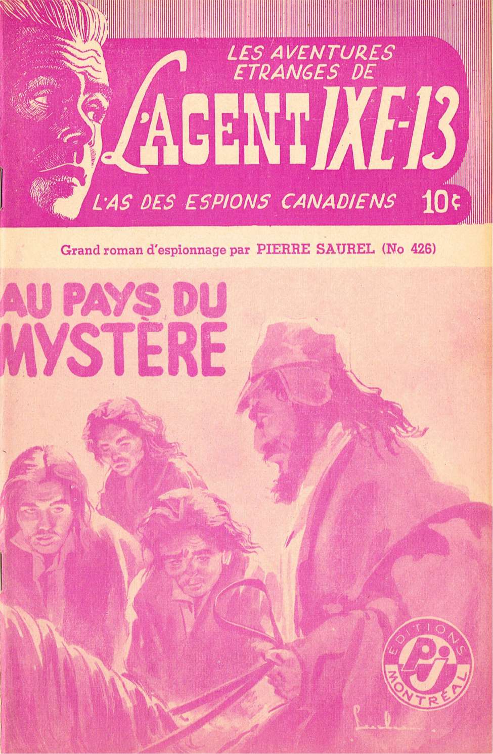Book Cover For L'Agent IXE-13 v2 426 - Au pays du mystère