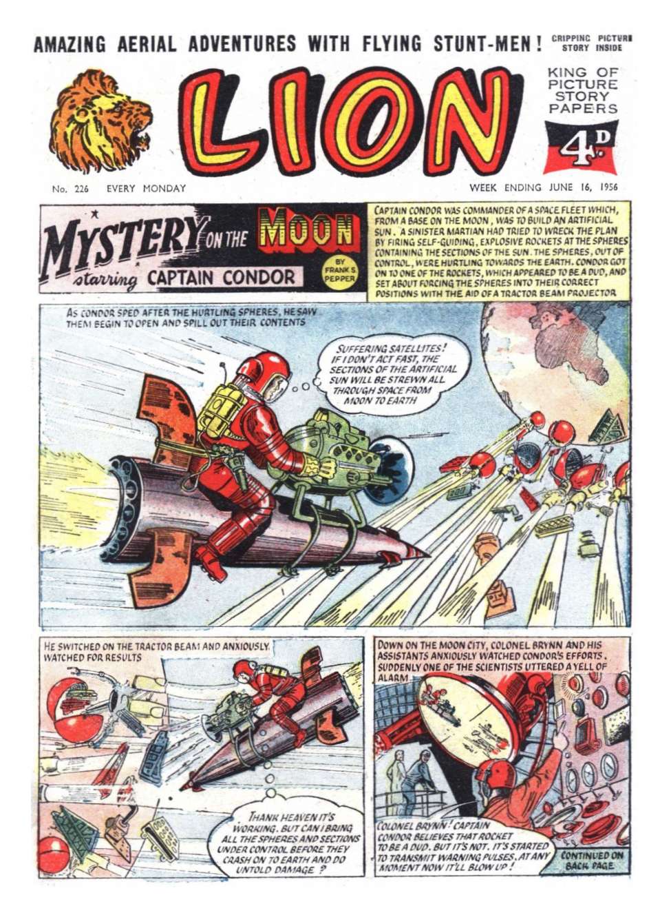 Comic Book Cover For Lion 226