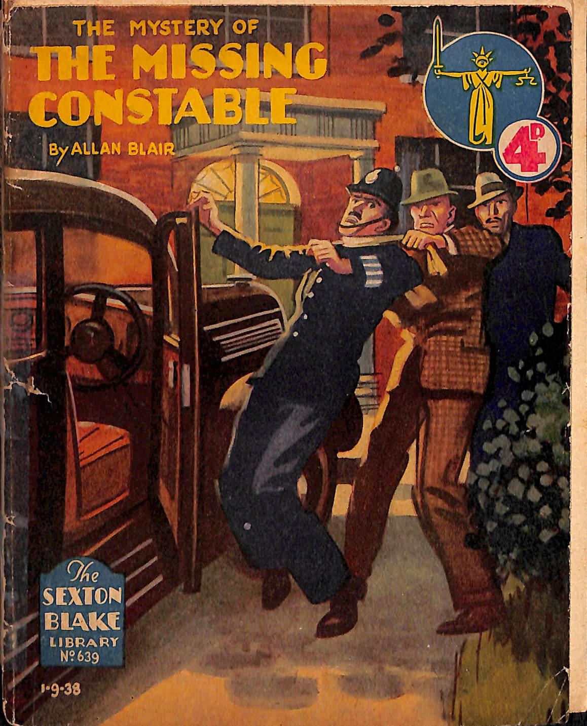 Book Cover For Sexton Blake Library S2 639 - The Mystery of the Missing Constable
