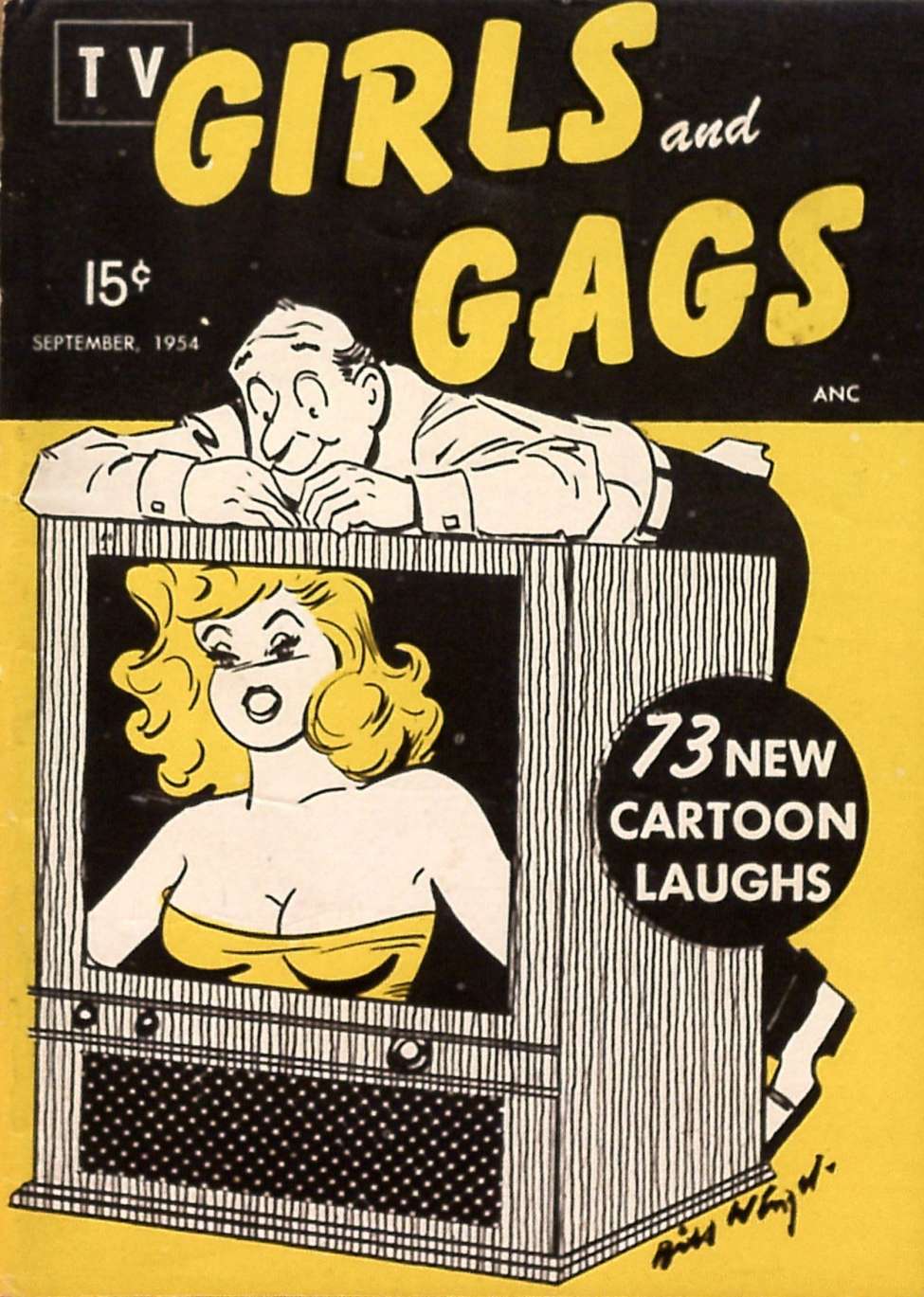 Book Cover For TV Girls and Gags v1 2