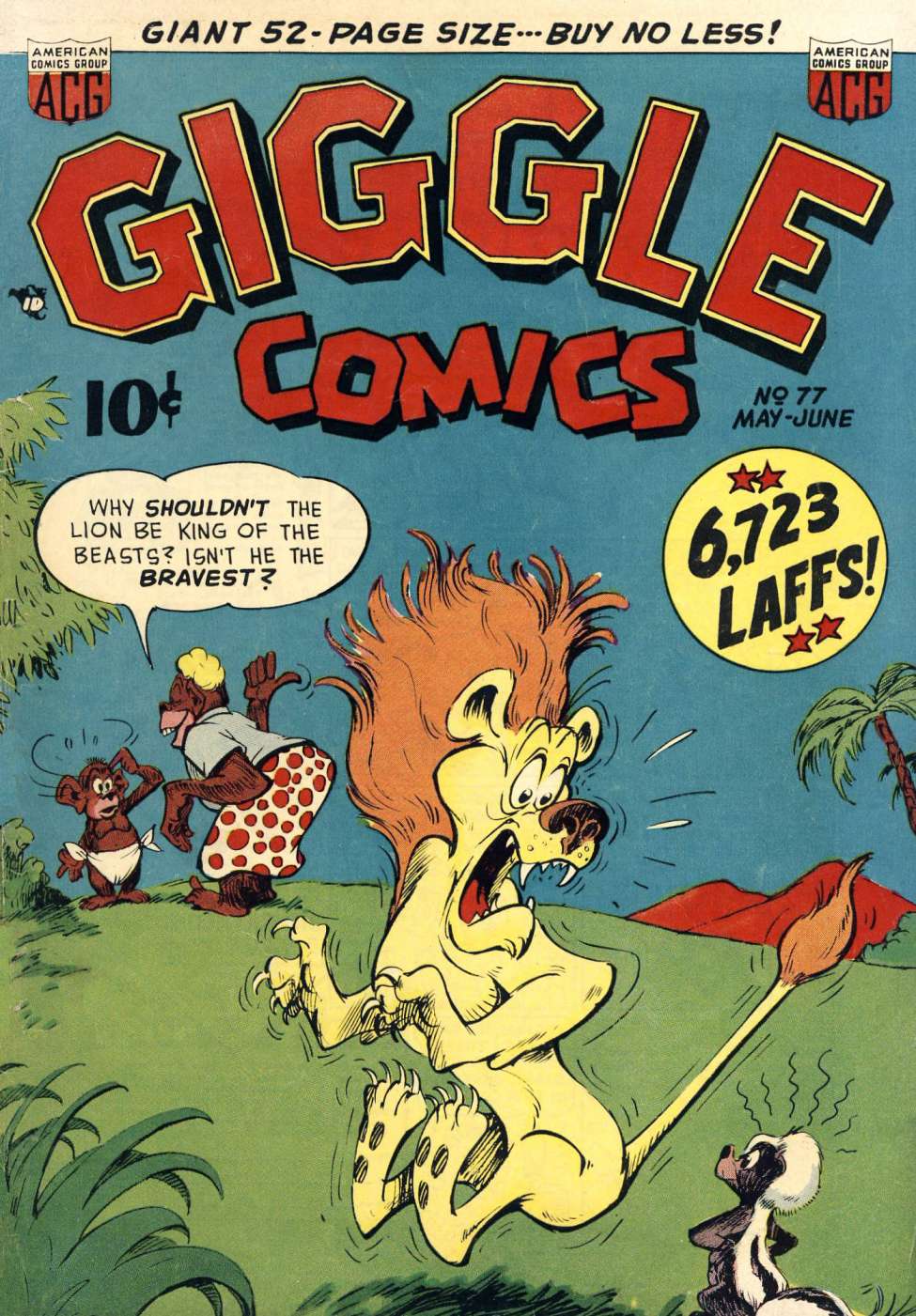 Book Cover For Giggle Comics 77