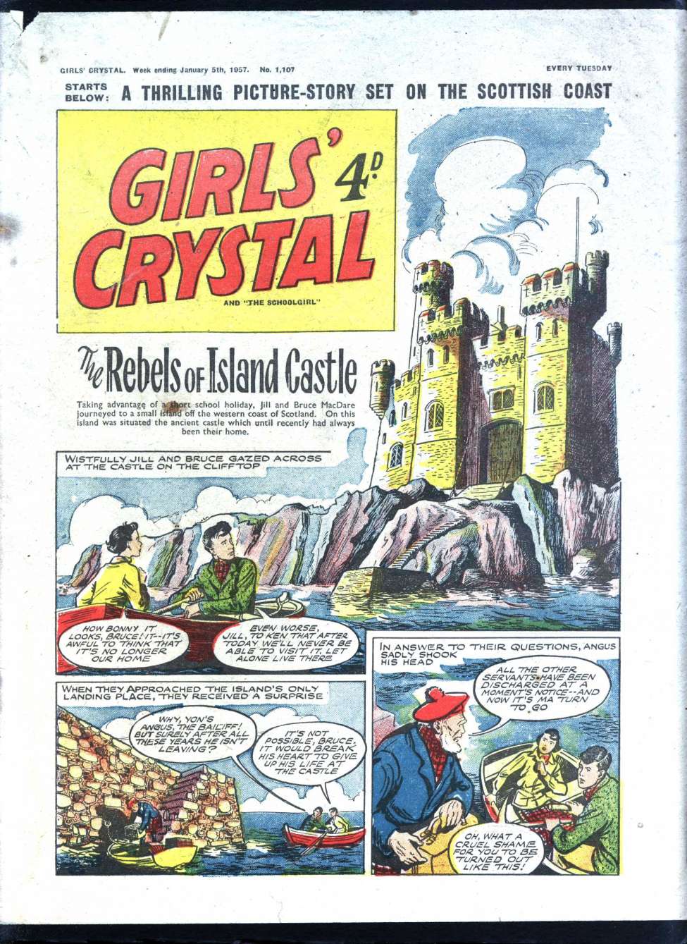 Book Cover For Girls' Crystal 1109
