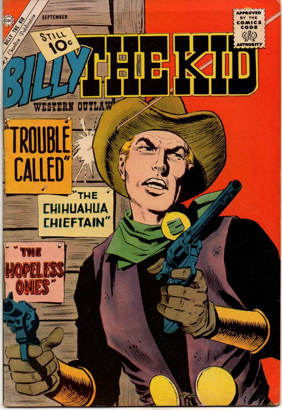 Comic Book Cover For Billy the Kid 30