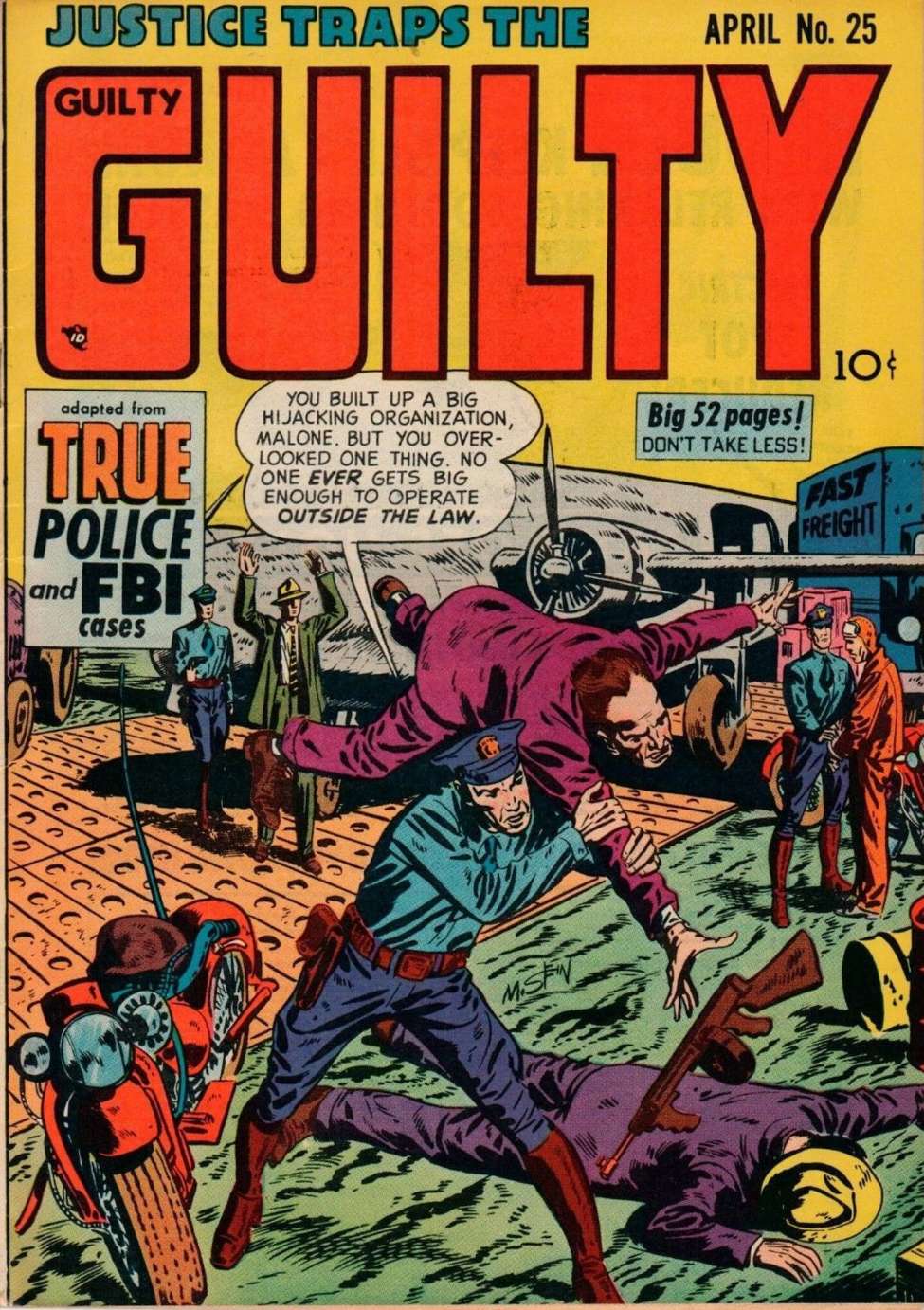 Book Cover For Justice Traps the Guilty 25