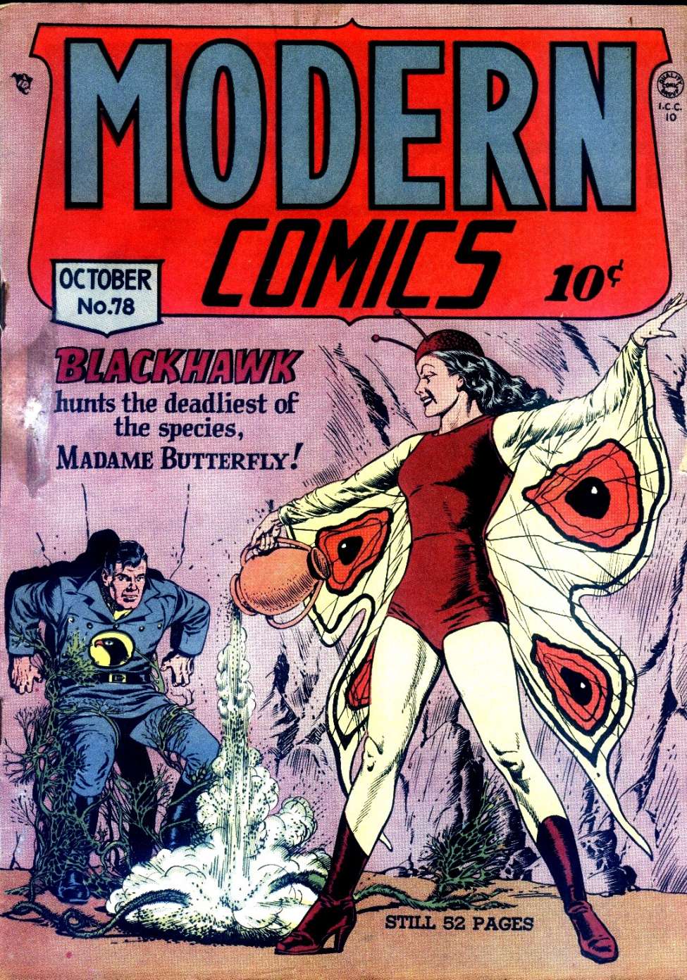 Comic Book Cover For Modern Comics 78