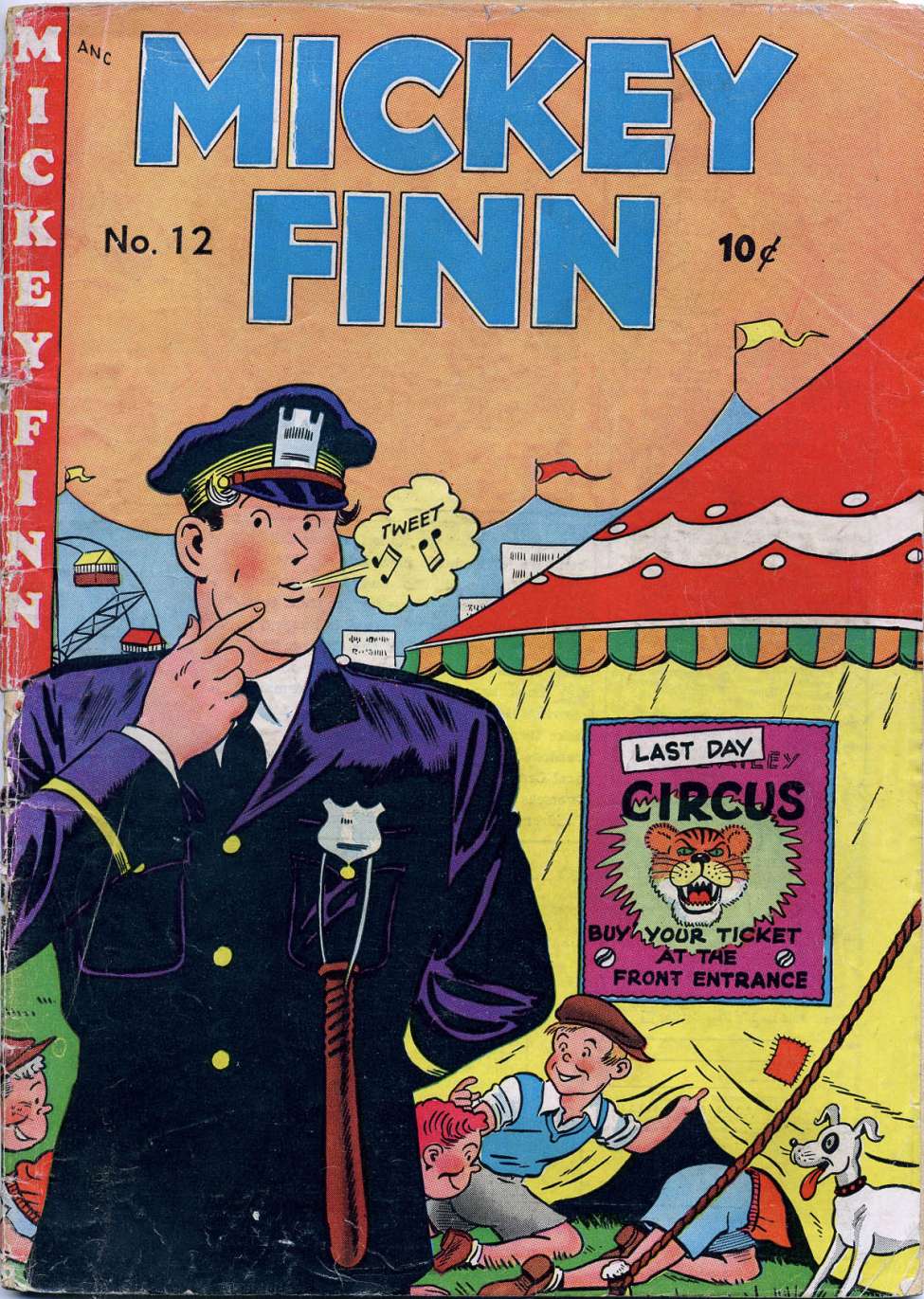 Comic Book Cover For Mickey Finn 12