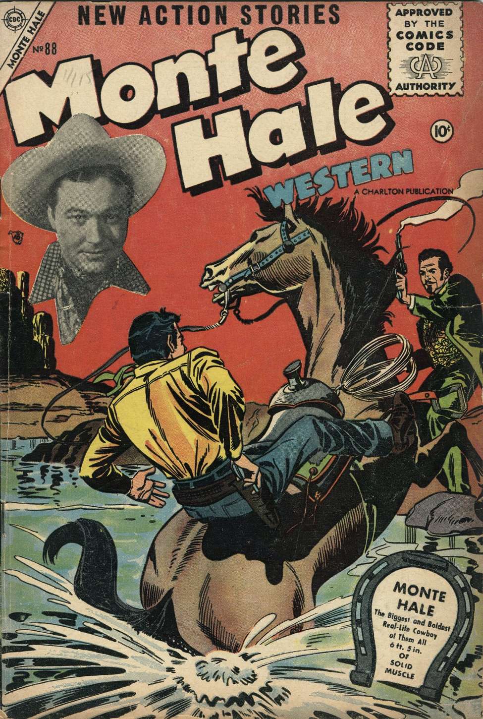 Comic Book Cover For Monte Hale Western 88