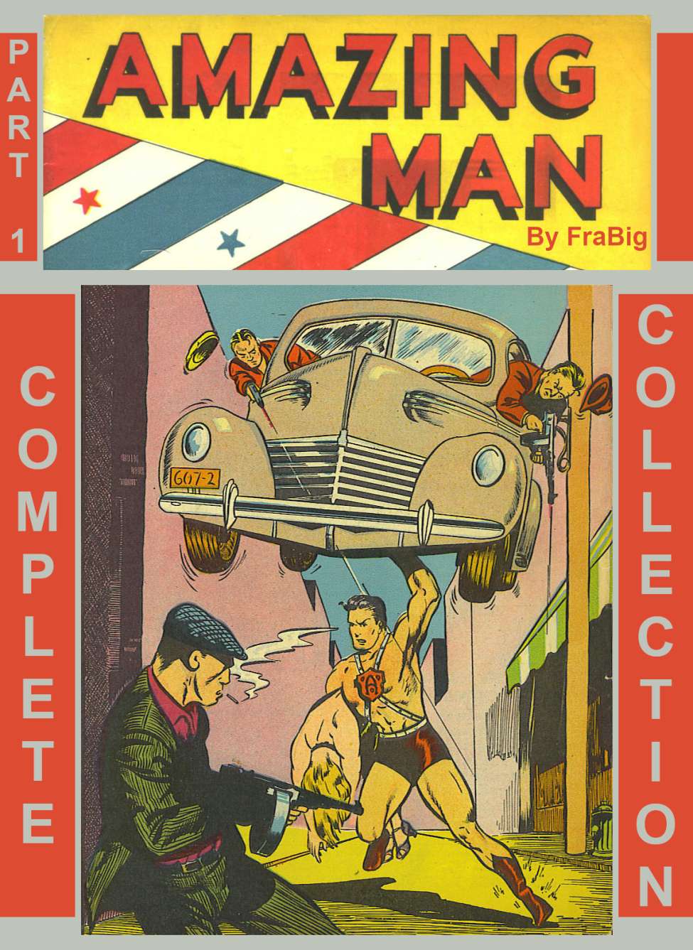 Comic Book Cover For Amazing Man Complete Collection - Part 1