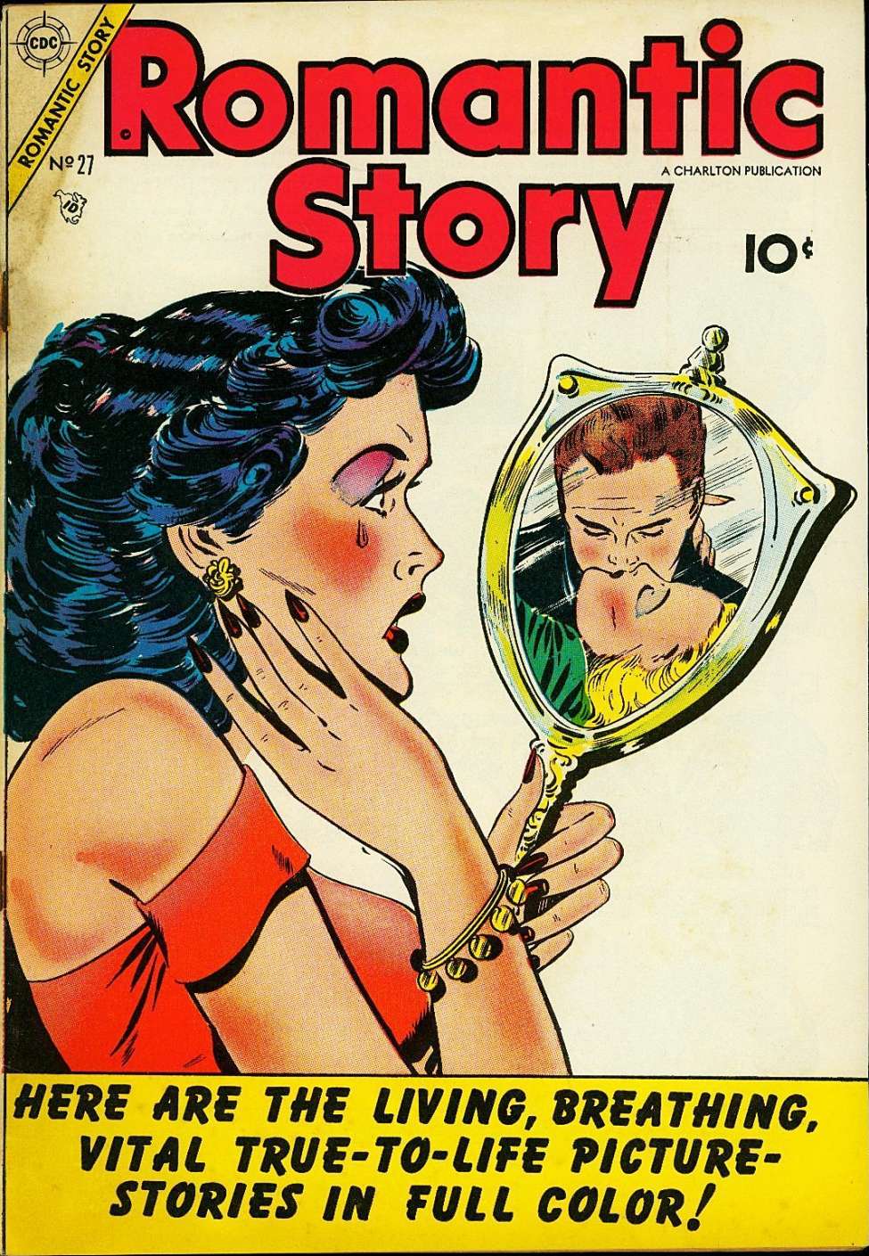 Comic Book Cover For Romantic Story 27 - Version 1