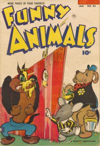 Large Thumbnail For Fawcett's Funny Animals 83 - Version 2