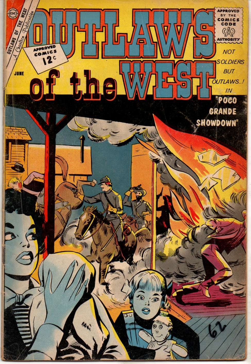 Book Cover For Outlaws of the West 37
