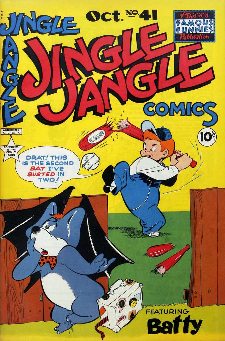 Book Cover For Jingle Jangle Comics 41