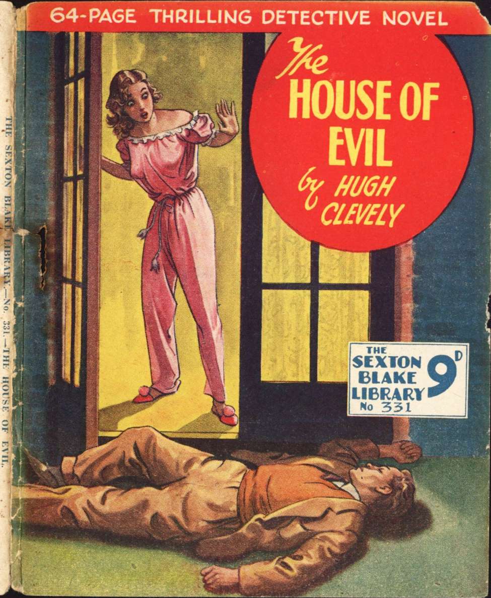 Comic Book Cover For Sexton Blake Library S3 331 - The House of Evil