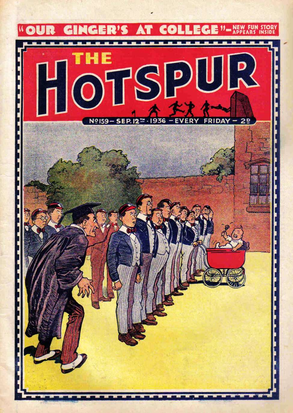 Book Cover For The Hotspur 159