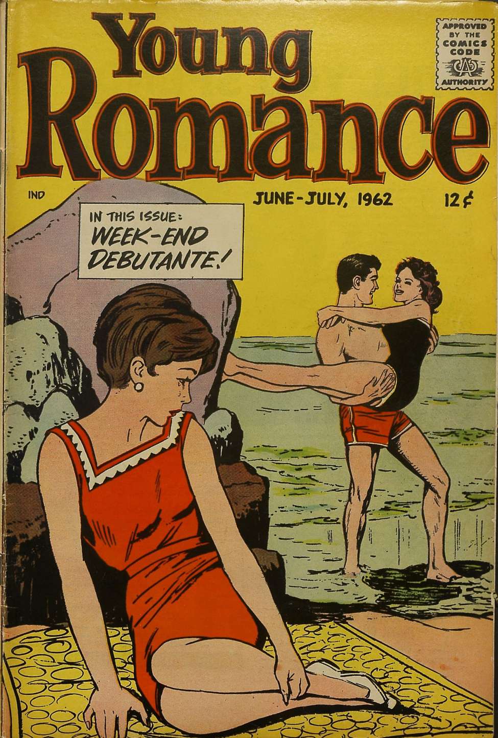 Comic Book Cover For Young Romance 118