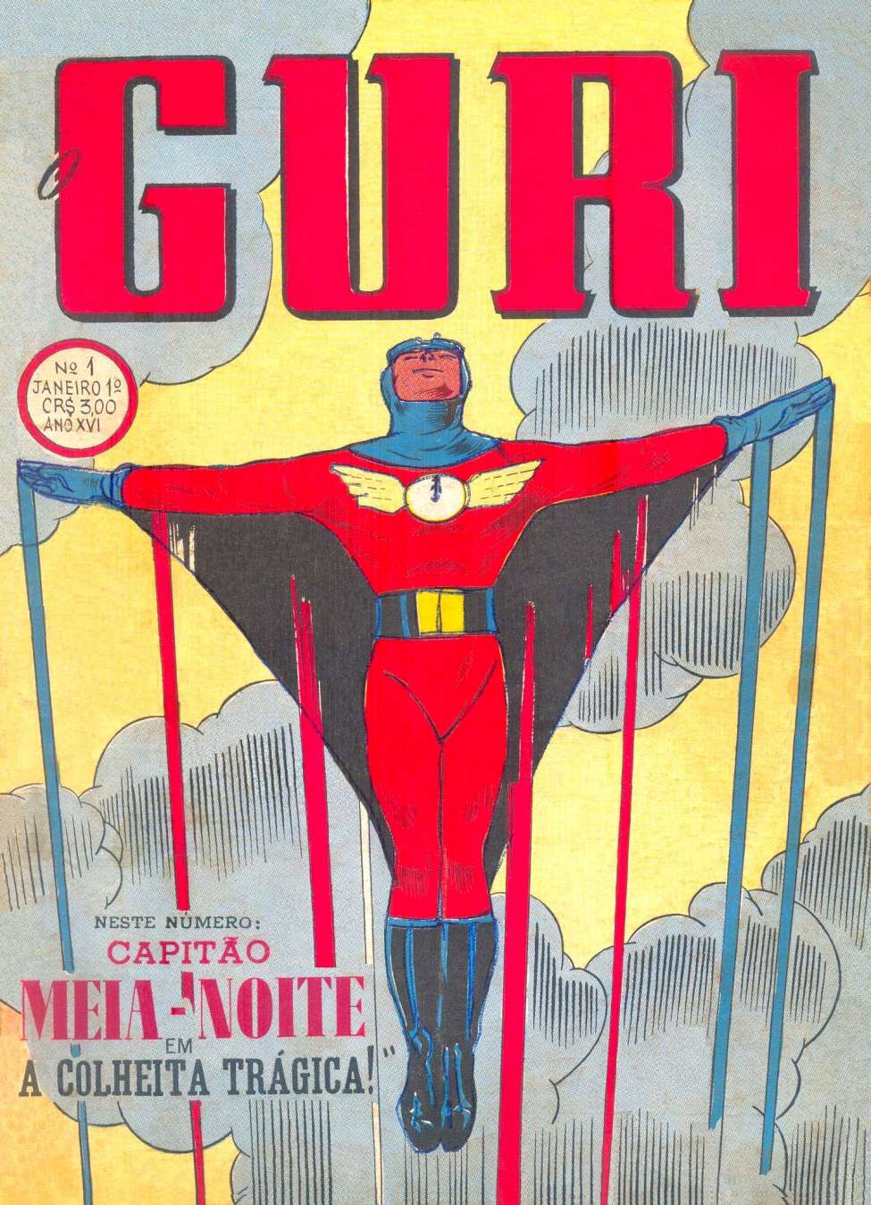 Comic Book Cover For O guri 1, ano 16 - A colheita trágica