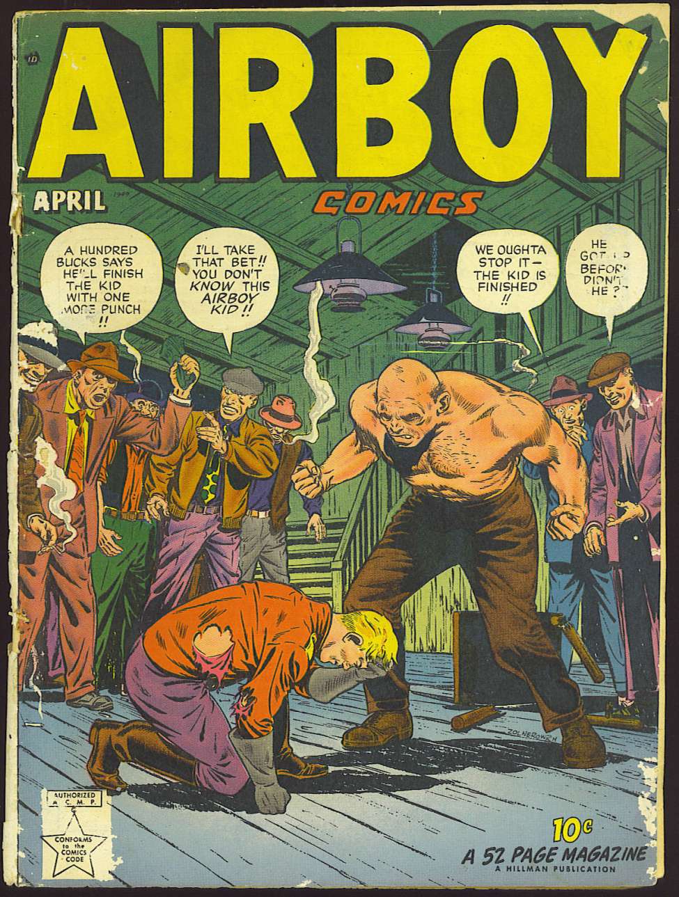 Book Cover For Airboy Comics v6 3