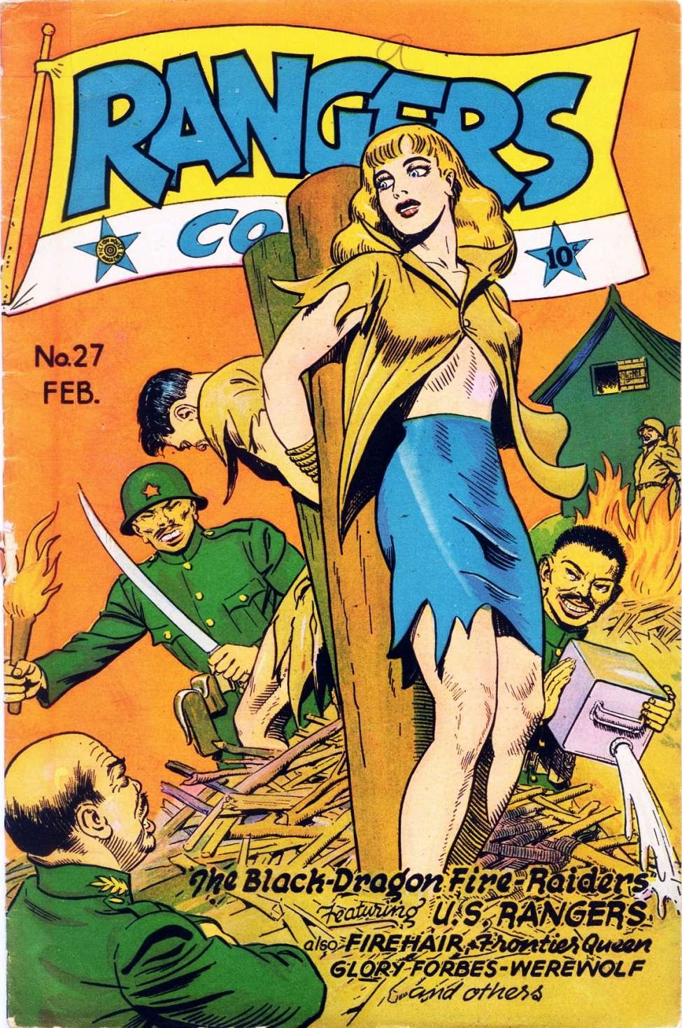 Comic Book Cover For Rangers Comics 27