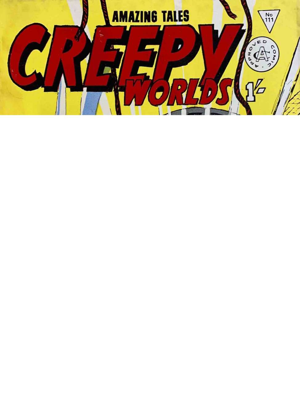 Book Cover For Creepy Worlds 111