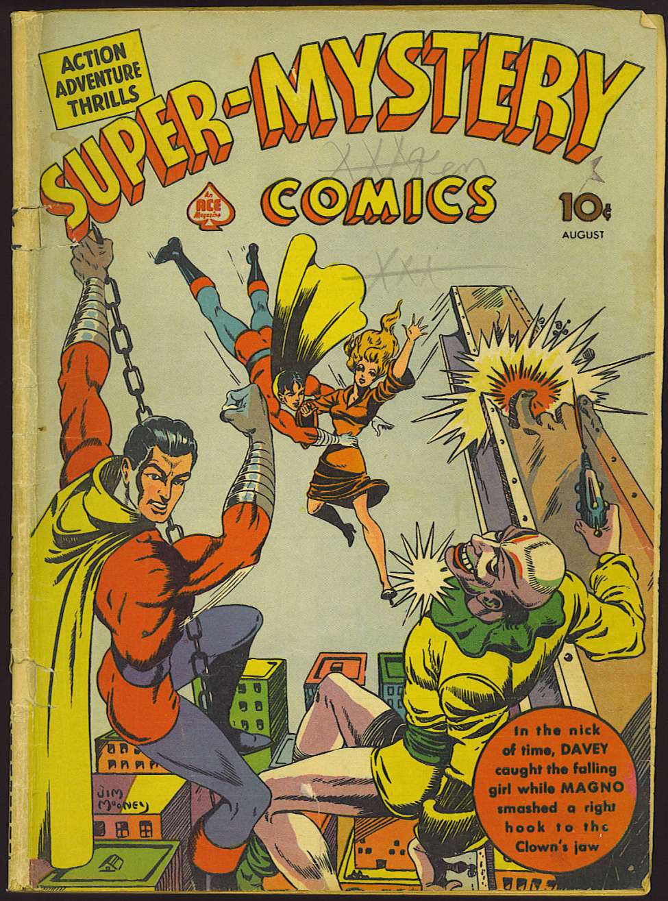 Comic Book Cover For Super-Mystery Comics v2 3