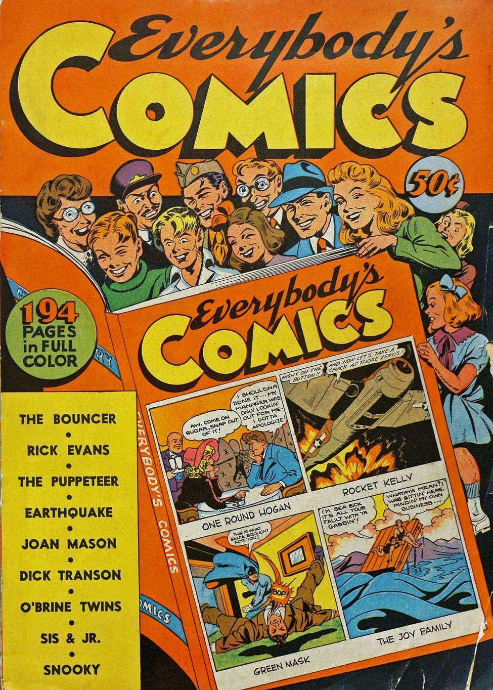 Comic Book Cover For Everybody's Comics nn - Version 1