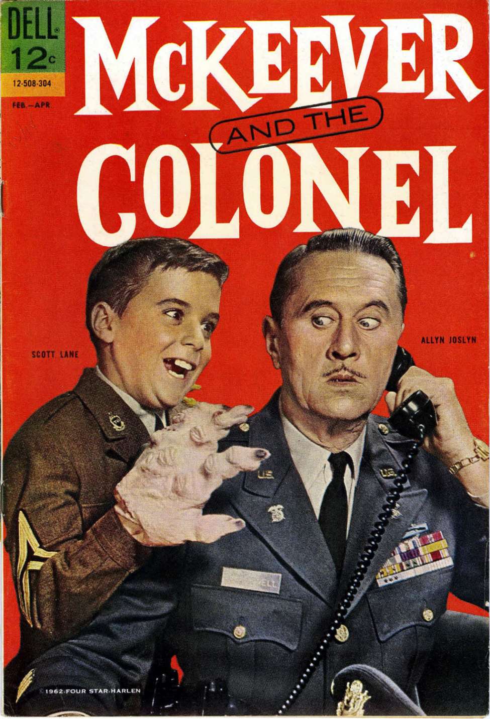 Comic Book Cover For McKeever and the Colonel 1